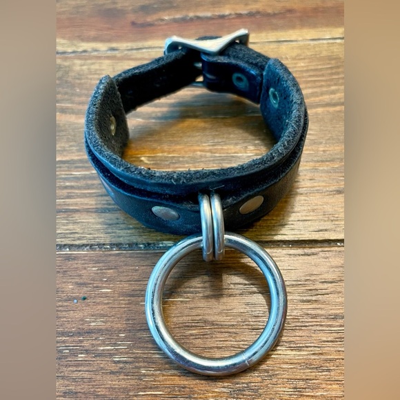 Leather Cuffs x5 | Punk / Metal Music | Rock Star Style | Genuine Leather - Picture 12 of 15